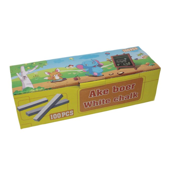 Creta alba patrata 100 set China.