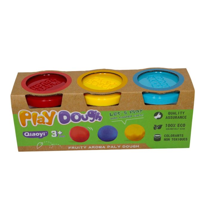 Plastilina la borcan 3 set 8710