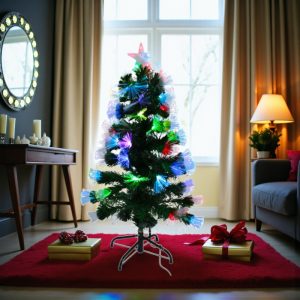 BRAD ARTIFICIAL CU LUMINA 90CM