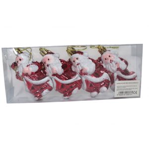 GLOBULETE 4/SET MOS CRACIUN 25ES04V-01