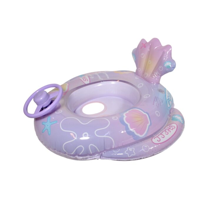 Colac gonflabil sirena cu volan 60x63cm (2)