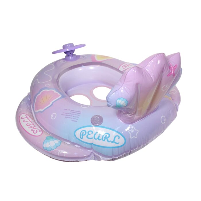 Colac gonflabil sirena cu volan 60x63cm (4)