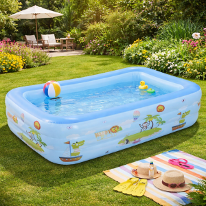 PISCINA GONFLABILA DREPTUNGHIULARA 262X175X60