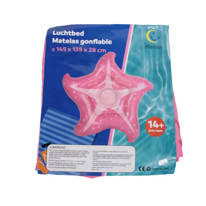 Saltea golflabila stea 150x145cm